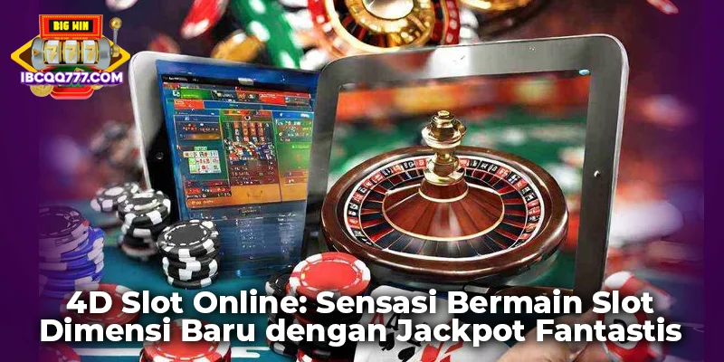 4D Slot Online: Sensasi Bermain Slot Dimensi Baru dengan Jackpot Fantastis