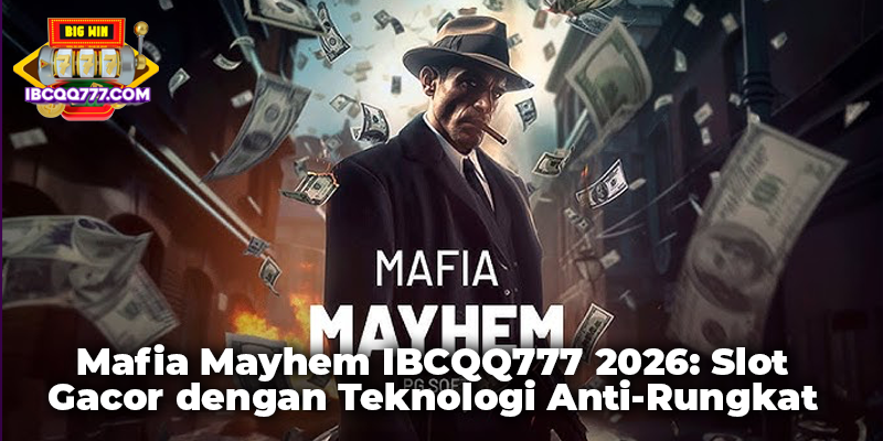Mafia Mayhem IBCQQ777 2026: Slot Gacor dengan Teknologi Anti-Rungkat