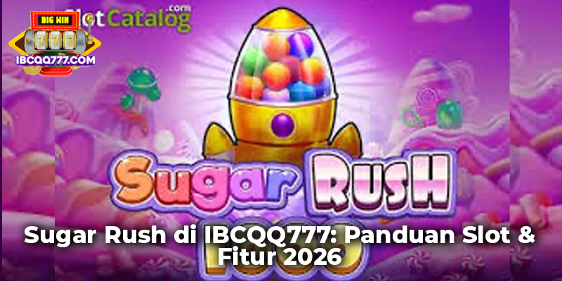 Sugar Rush di IBCQQ777 Panduan Slot & Fitur 2026